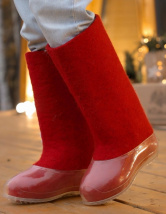 Валенки красные Валенки красные